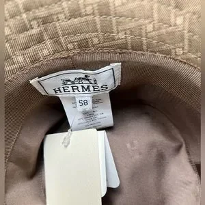 Hermes | Accessories | Hermes Farrah Hat Size 58 | Poshmark display picture 1